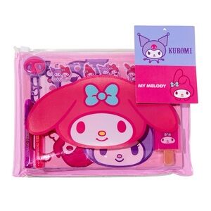 9-Pack Sanrio My Melody & Kuromi Stationery Set - NWT